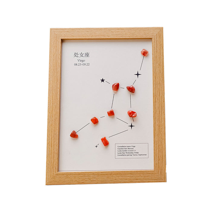 Zodiac Stone Art Frame | Individual Signs & Zodiac Wheel
