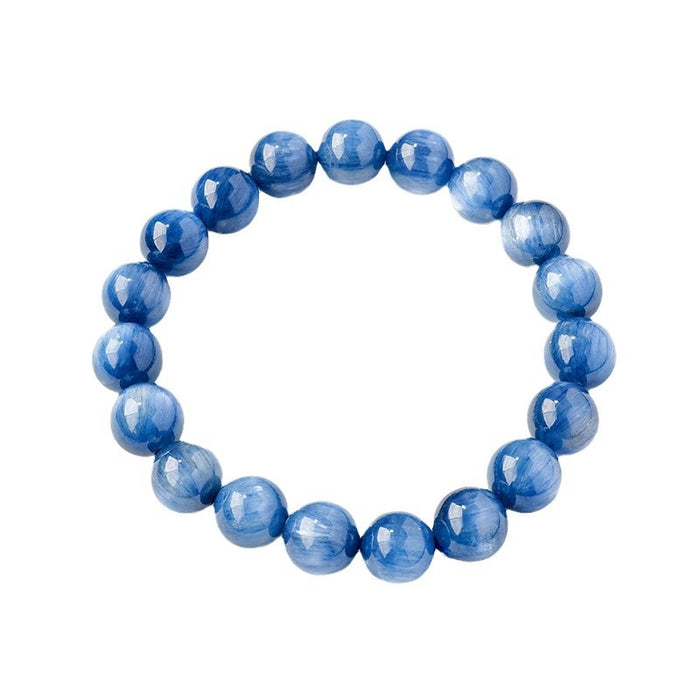 Kyanite Round Bead Bracelet