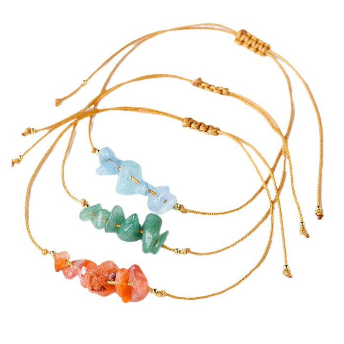 Stone Chip Cord Bracelet · Fourteen Color & Trade-Name Styles