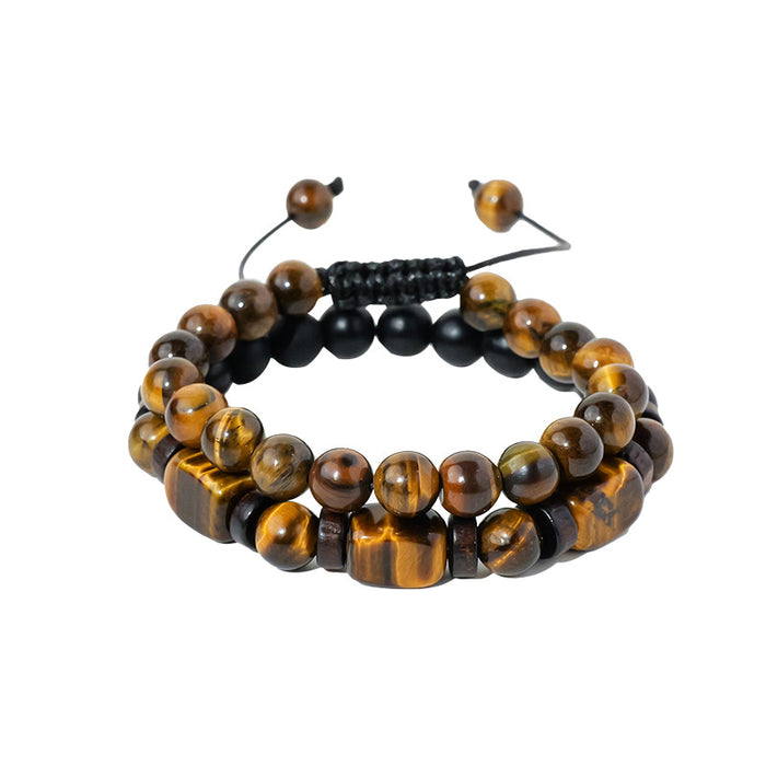 Tiger's Eye Bracelet Set