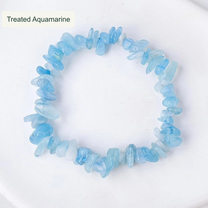 Treated Aquamarine