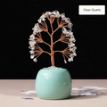 Clear Quartz crystal tree — English option label
