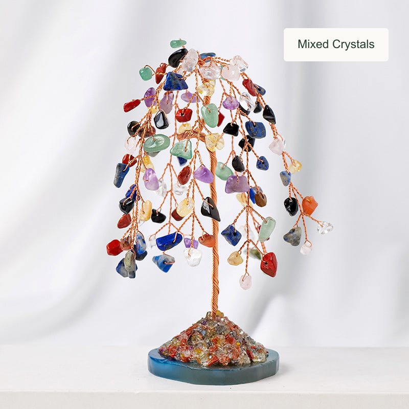 Mixed Crystals crystal tree — original product photo with English option label