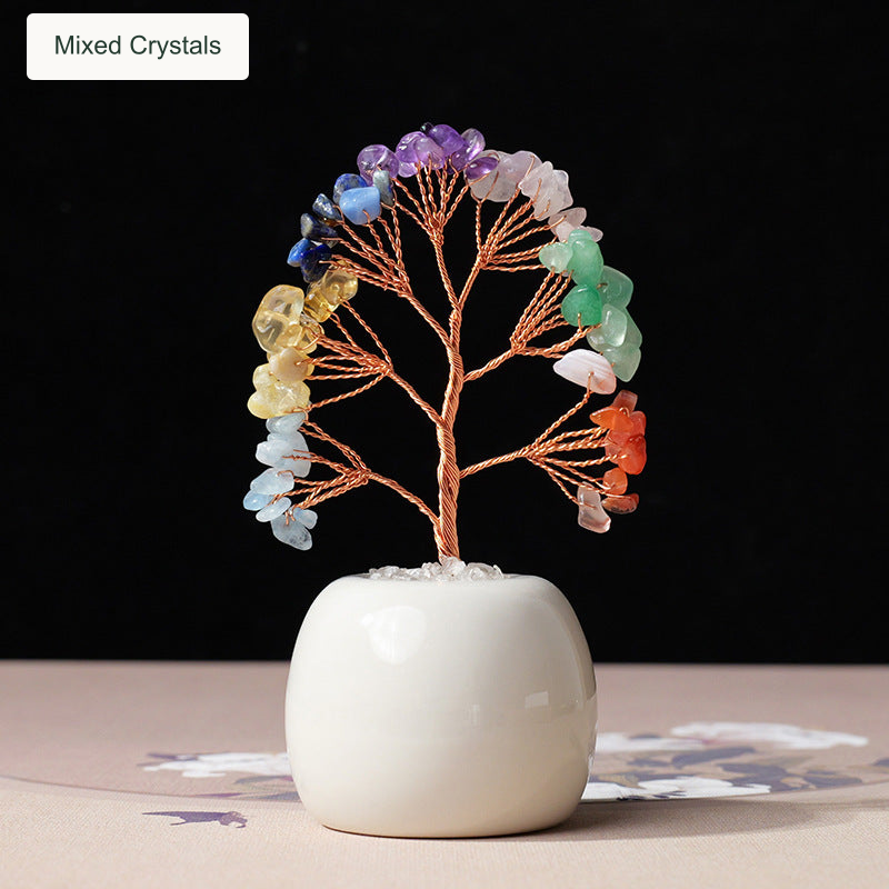 Mixed Crystals crystal tree — original product photo with English option label