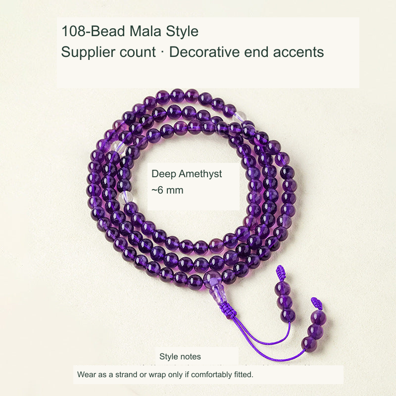 Original bead jewelry with English material/style and specification labels; product unchanged