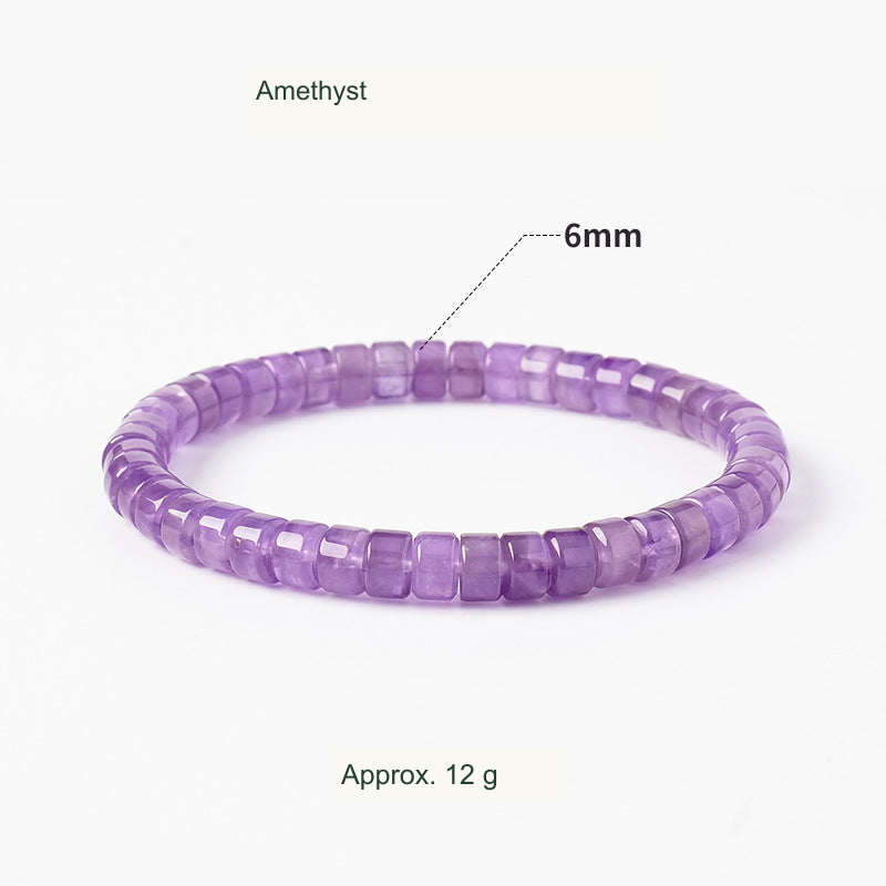Original bead jewelry with English material/style and specification labels; product unchanged