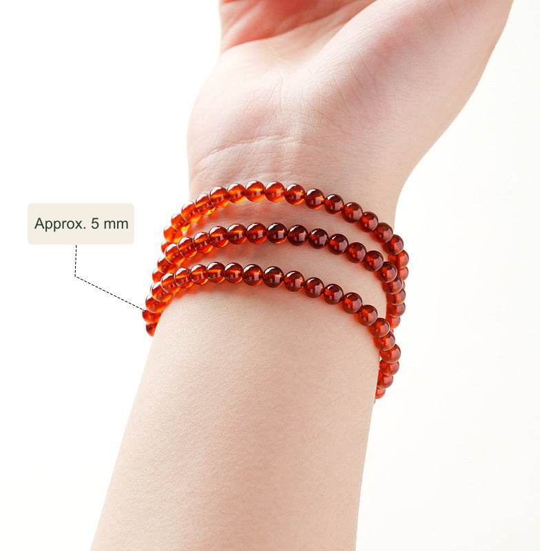 Original bracelet photograph with English size and material label