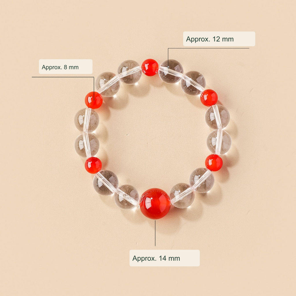 Original bracelet photograph with English dimensions and style labels