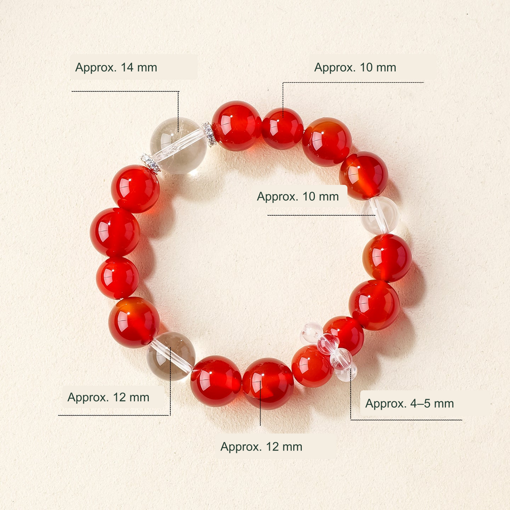 Original bracelet photograph with English dimensions and style labels