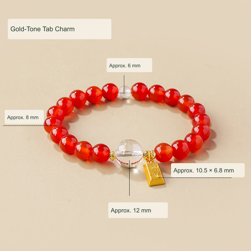Original bracelet photograph with English dimensions and style labels