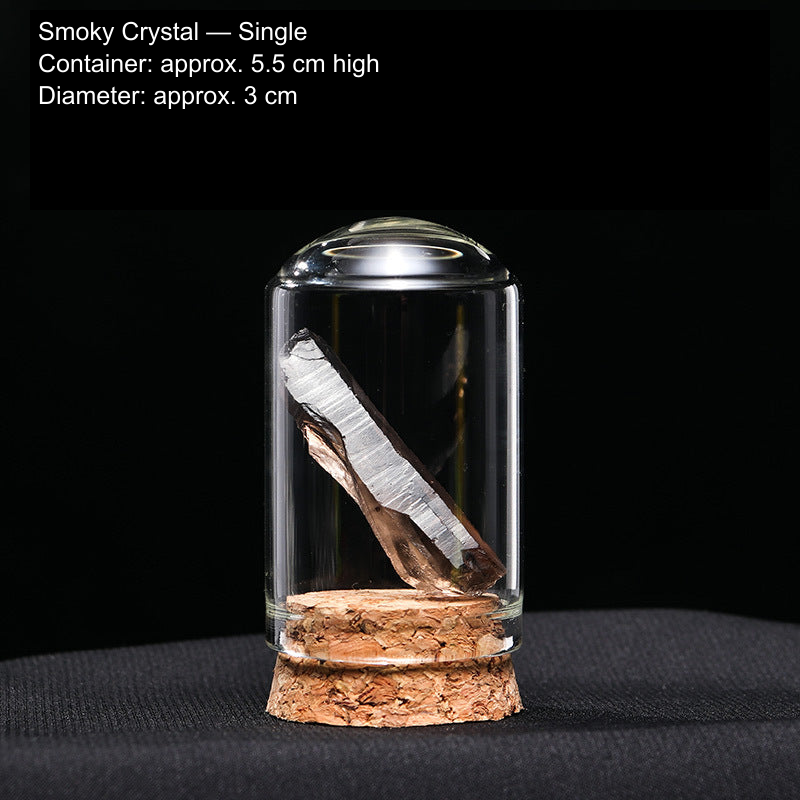 Actual mineral display SKU; English source material and container dimensions, physical specimen unchanged