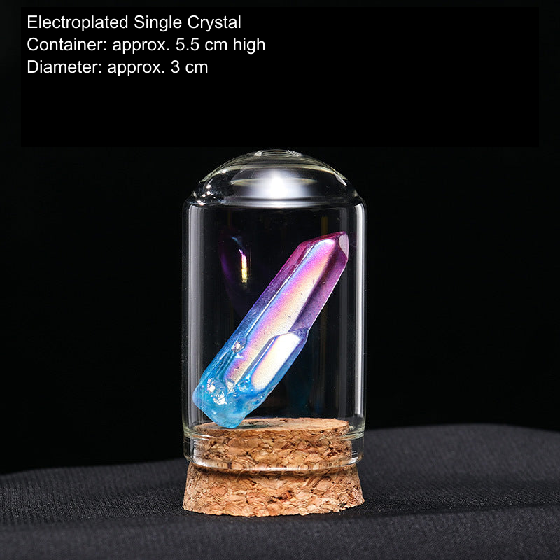 Actual mineral display SKU; English source material and container dimensions, physical specimen unchanged