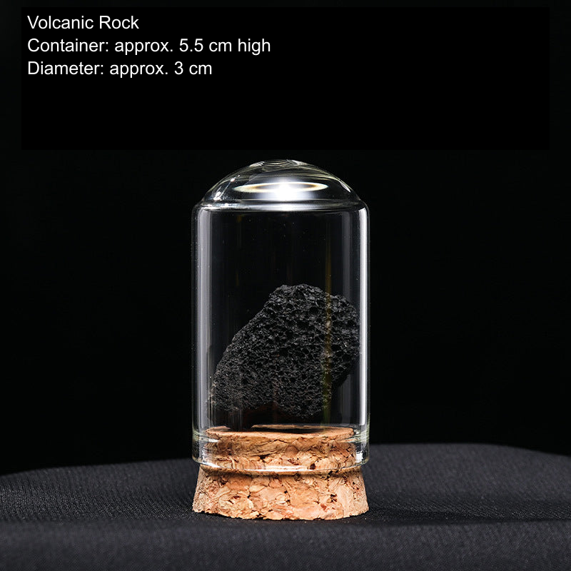 Actual mineral display SKU; English source material and container dimensions, physical specimen unchanged