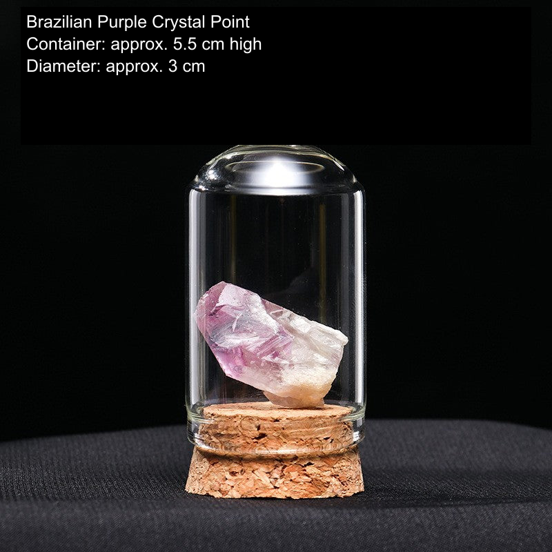 Actual mineral display SKU; English source material and container dimensions, physical specimen unchanged