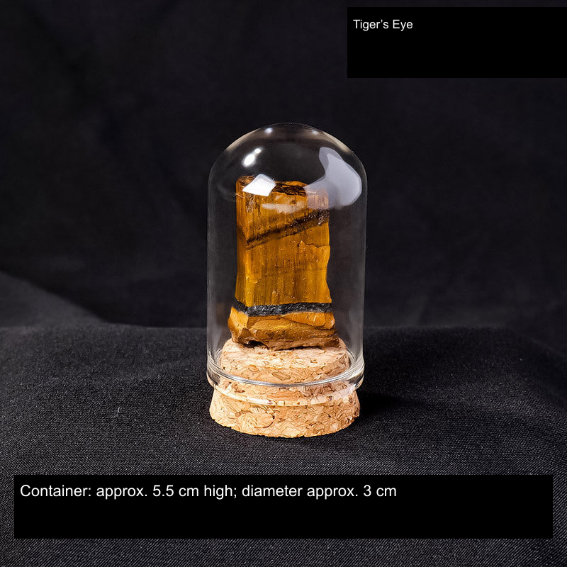 Actual mineral display SKU; English source material and container dimensions, physical specimen unchanged