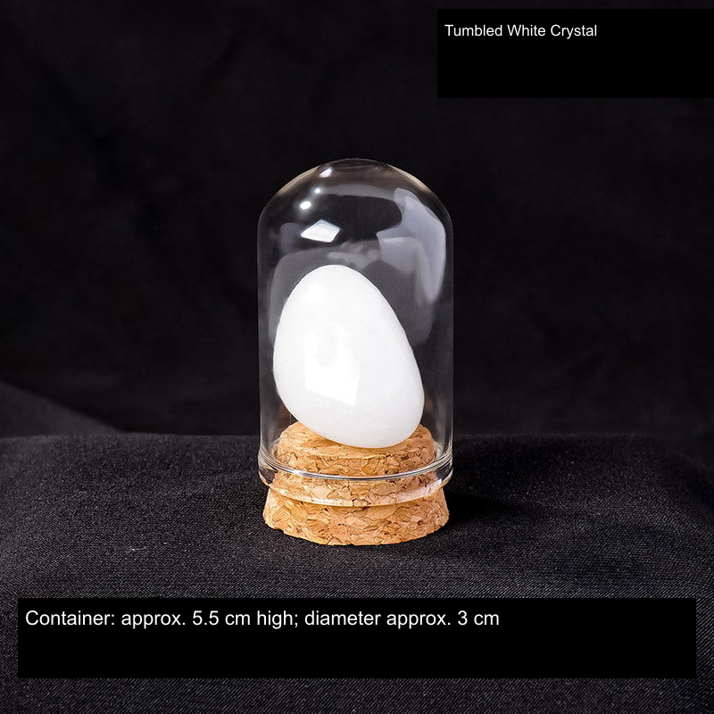Actual mineral display SKU; English source material and container dimensions, physical specimen unchanged