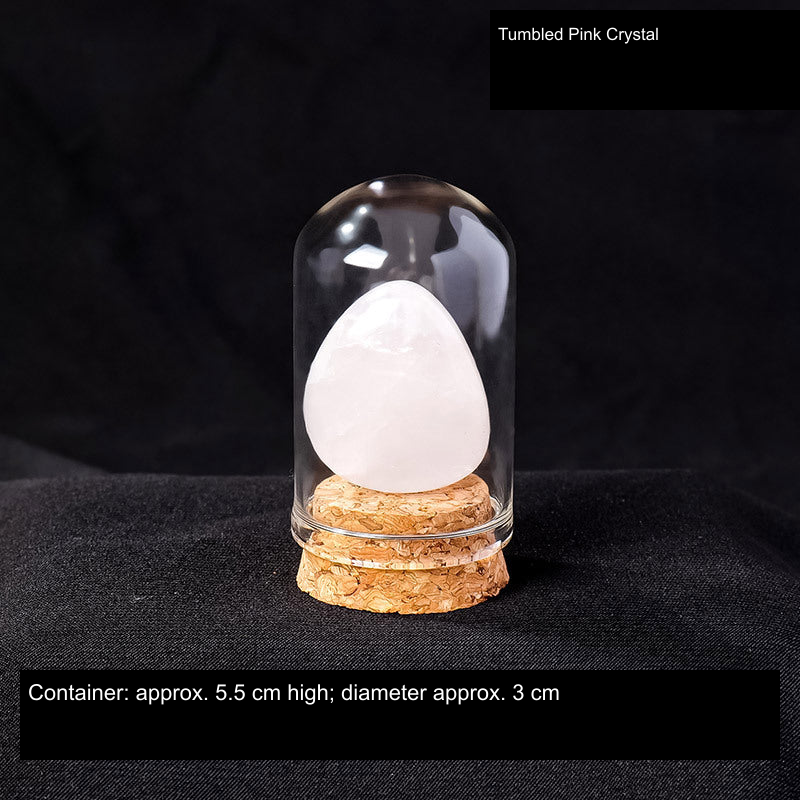 Actual mineral display SKU; English source material and container dimensions, physical specimen unchanged
