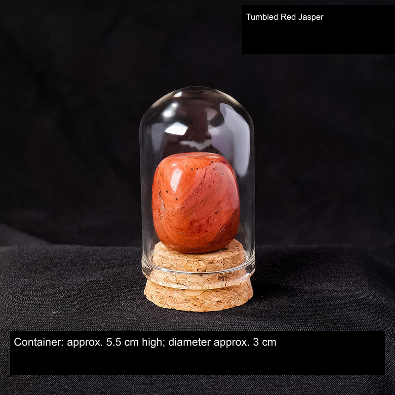 Actual mineral display SKU; English source material and container dimensions, physical specimen unchanged