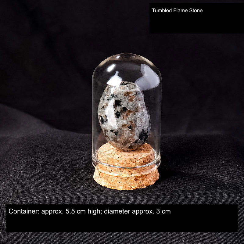 Actual mineral display SKU; English source material and container dimensions, physical specimen unchanged