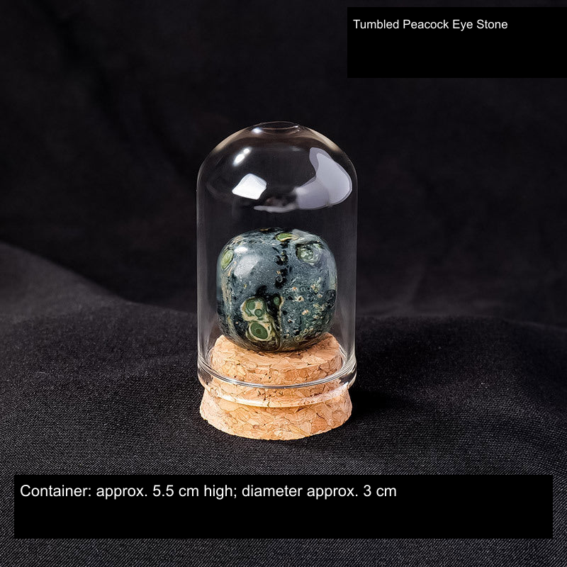 Actual mineral display SKU; English source material and container dimensions, physical specimen unchanged
