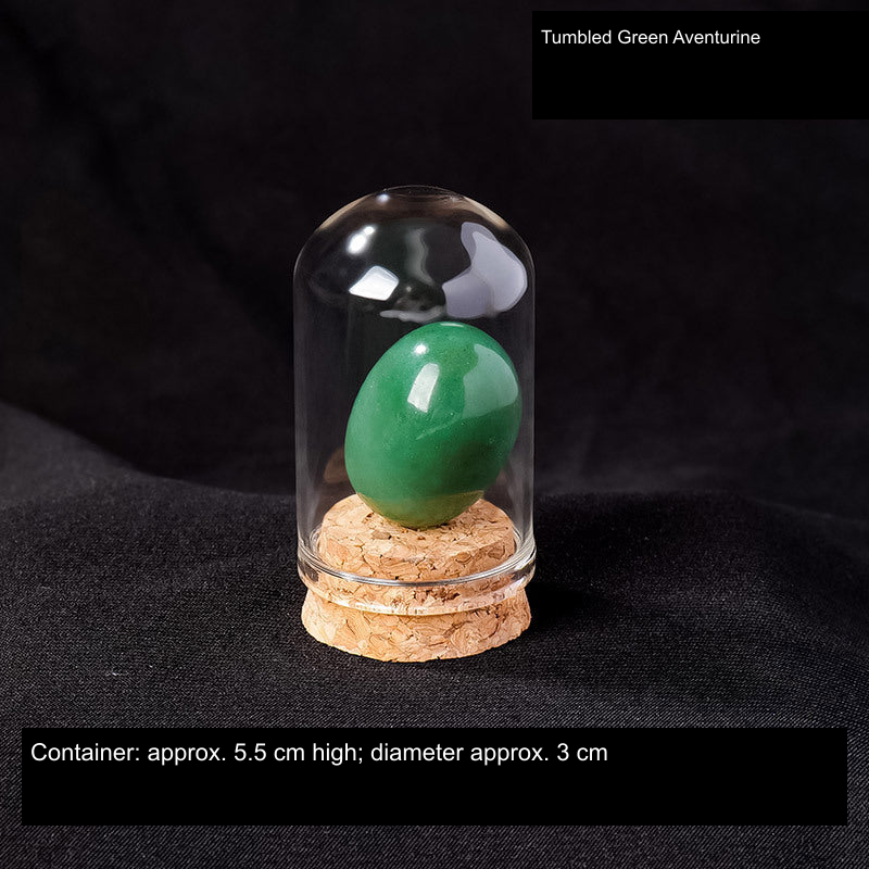 Actual mineral display SKU; English source material and container dimensions, physical specimen unchanged