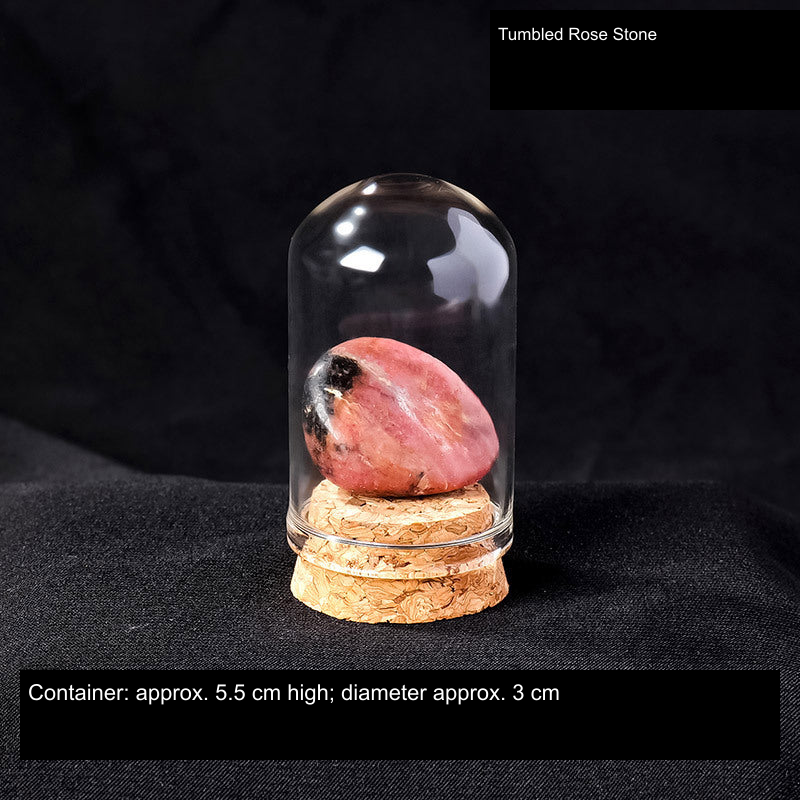 Actual mineral display SKU; English source material and container dimensions, physical specimen unchanged