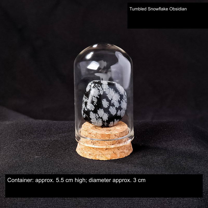 Actual mineral display SKU; English source material and container dimensions, physical specimen unchanged