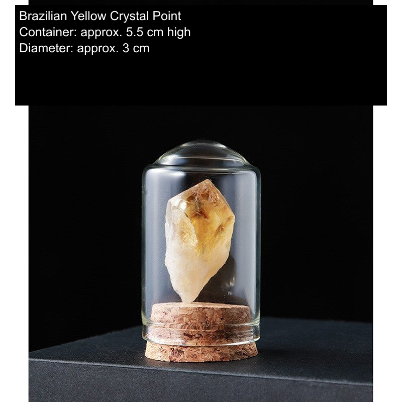 Actual mineral display SKU; English source material and container dimensions, physical specimen unchanged