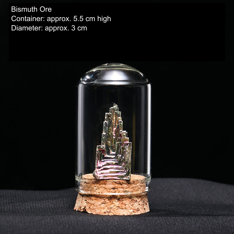Actual mineral display SKU; English source material and container dimensions, physical specimen unchanged