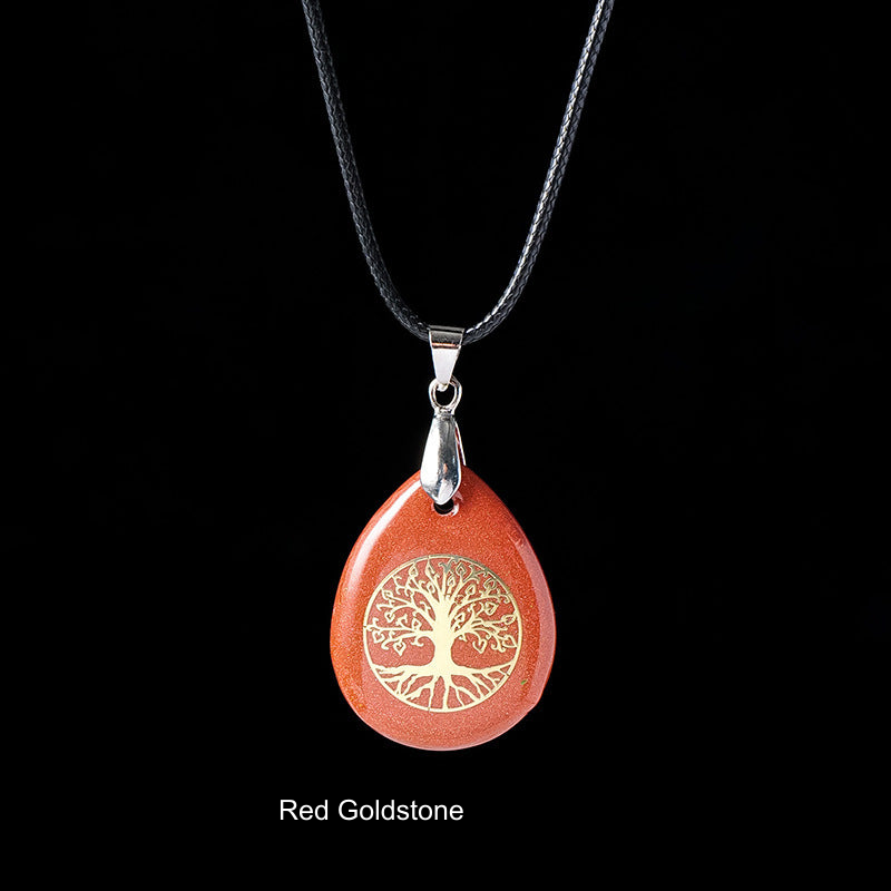 Actual pendant SKU photograph; original product, cord and tree detail preserved, equivalent English source label