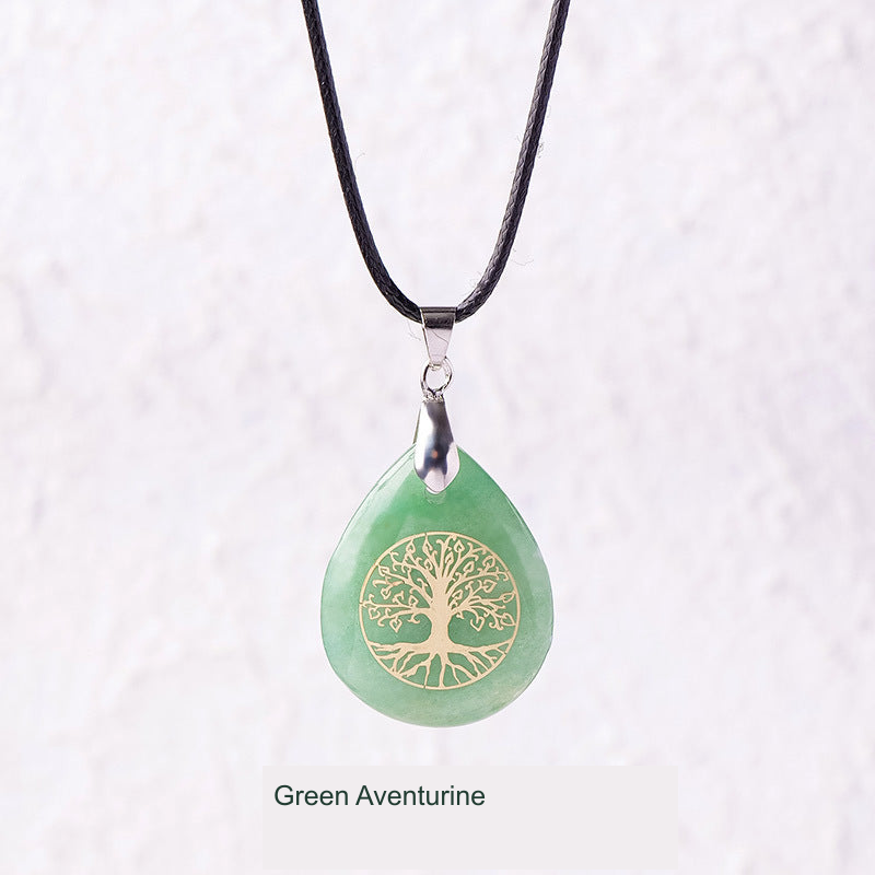 Actual pendant SKU photograph; original product, cord and tree detail preserved, equivalent English source label