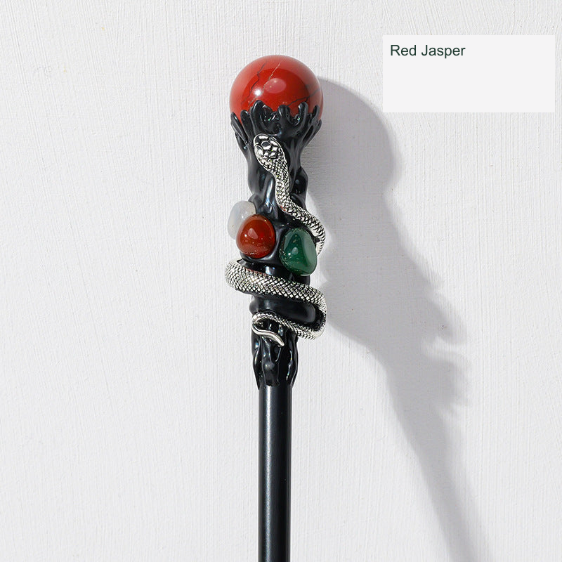 Original actual wand photograph; equivalent English captions only