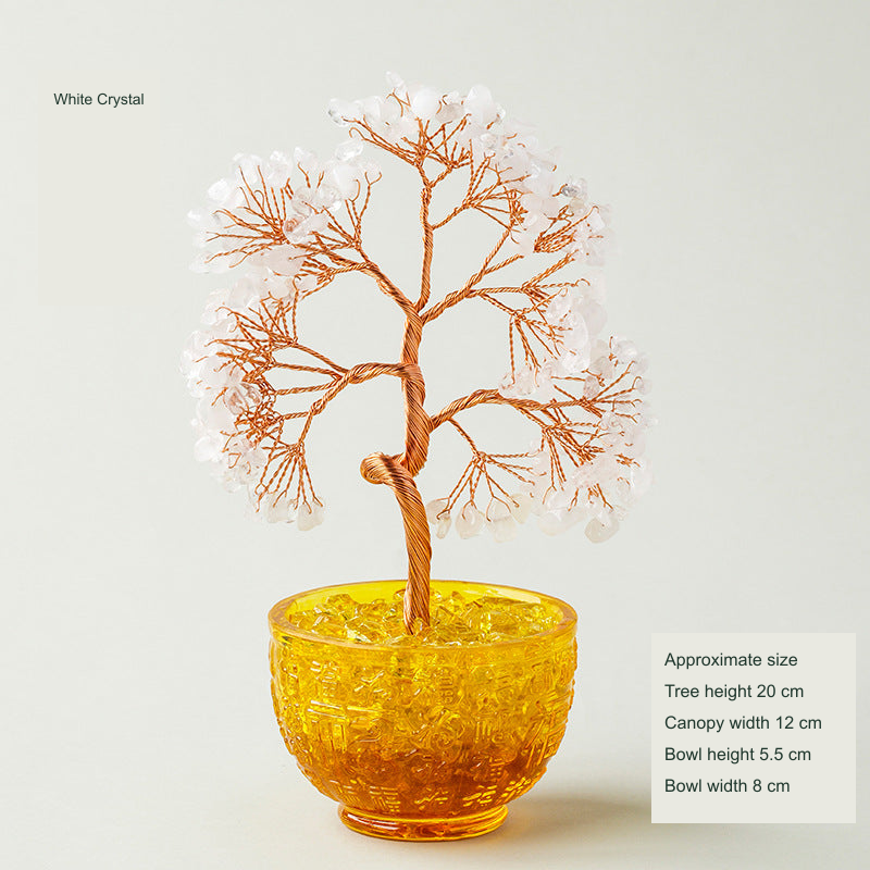 Amber-tone bowl tree SKU1 — original photograph with English material and sizes