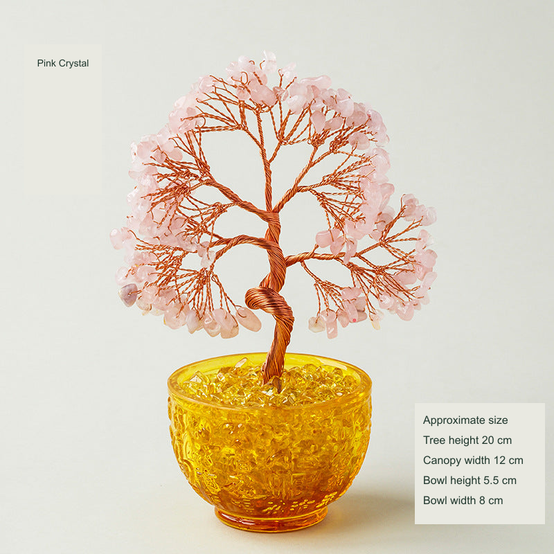 Amber-tone bowl tree SKU2 — original photograph with English material and sizes
