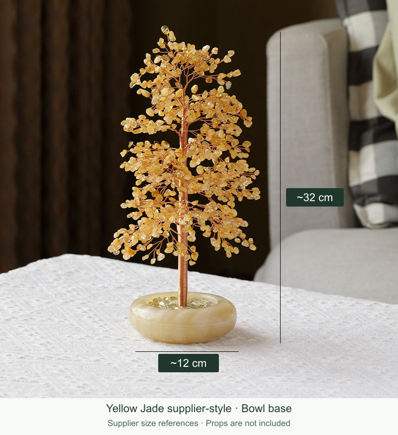 Original tree option photo 20; English supplier size references; real branches, stones, vase and props retained