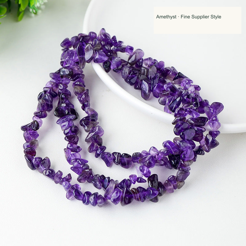 Amethyst · Fine Supplier Style jewelry-making chip bead strand supplier style, English label