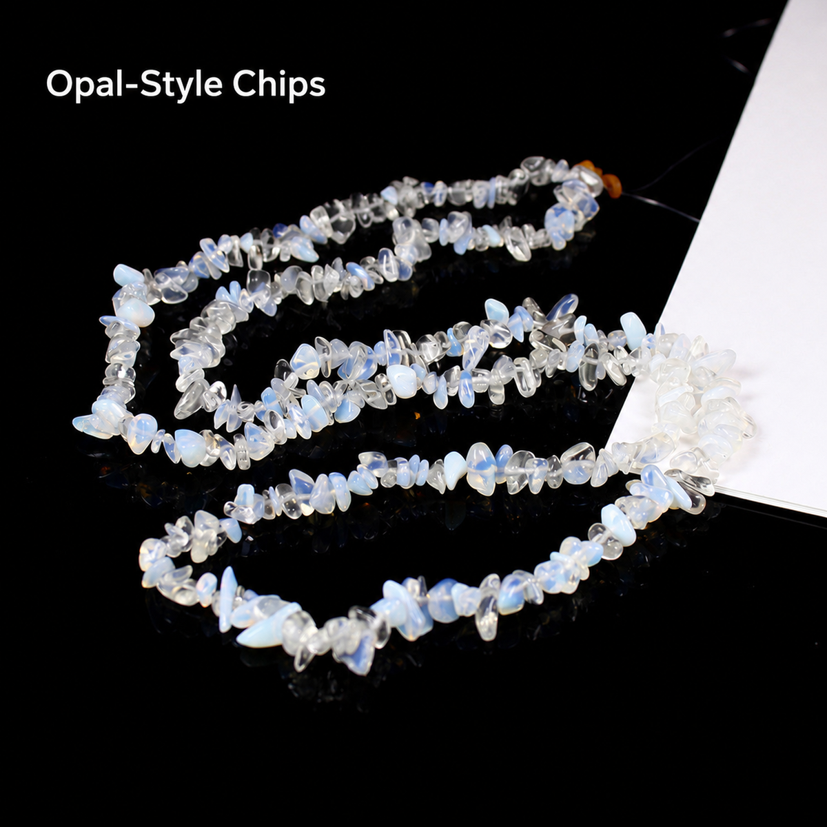 Opal-Style Chips jewelry-making chip bead strand supplier style, English label
