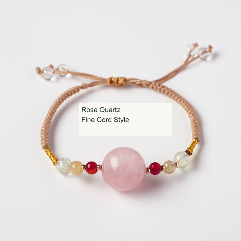 Rose Quartz · Fine Cord Style English specification image