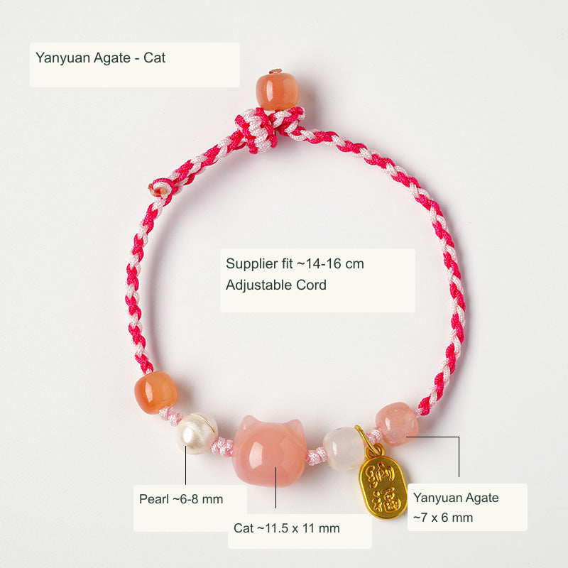 Yanyuan Agate · Cat Head English specification image