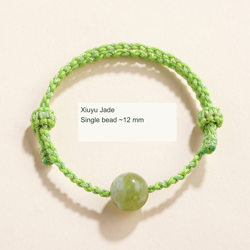 Xiuyu Jade · Single Bead · 12 mm English specification image