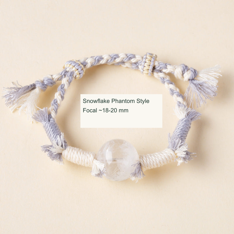 Snowflake Phantom Style · Tassel Cord · 18–20 mm English specification image
