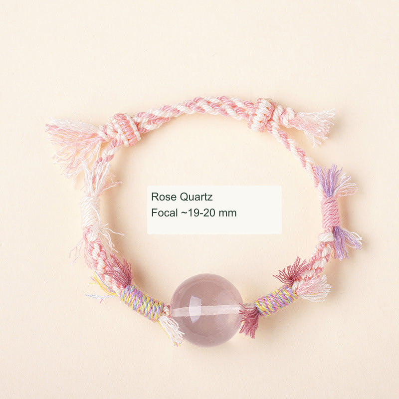 Rose Quartz · Large Focal · 19–20 mm English specification image