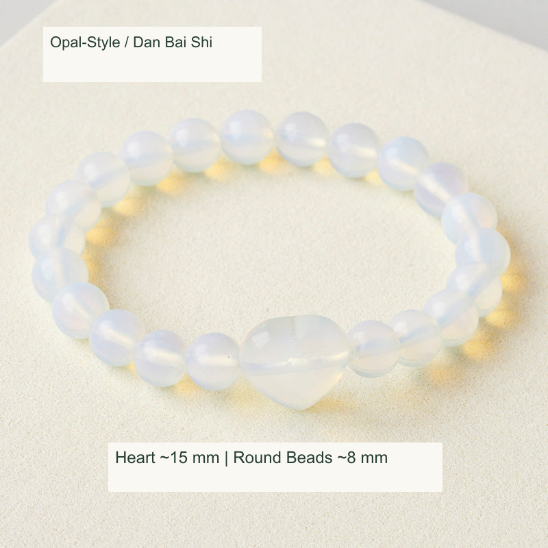 Authentic bracelet photograph with English supplier style and measurement labels; product appearance unchanged