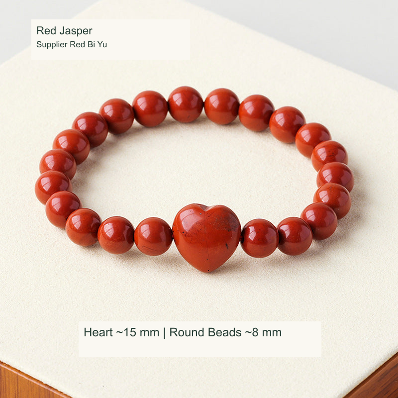 Authentic bracelet photograph with English supplier style and measurement labels; product appearance unchanged