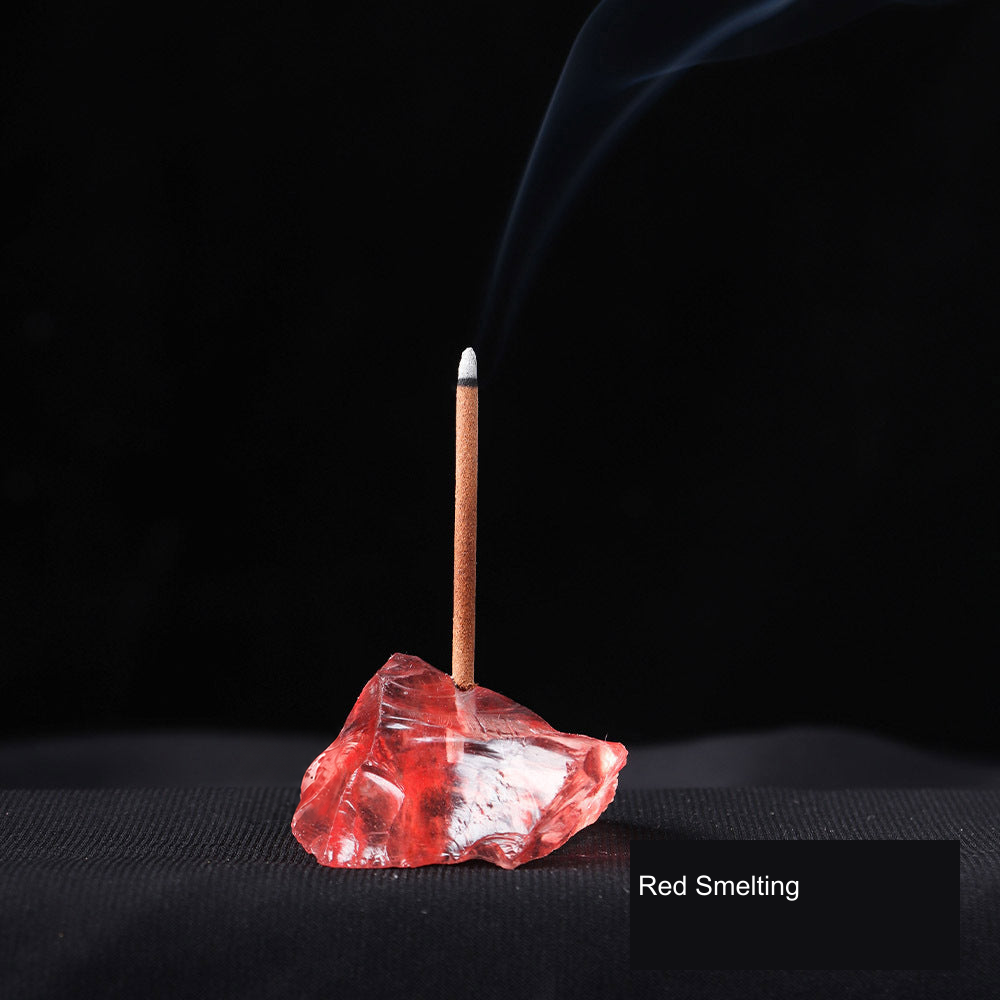 Actual incense holder SKU photograph; equivalent English supplier material label; localized watermark removal