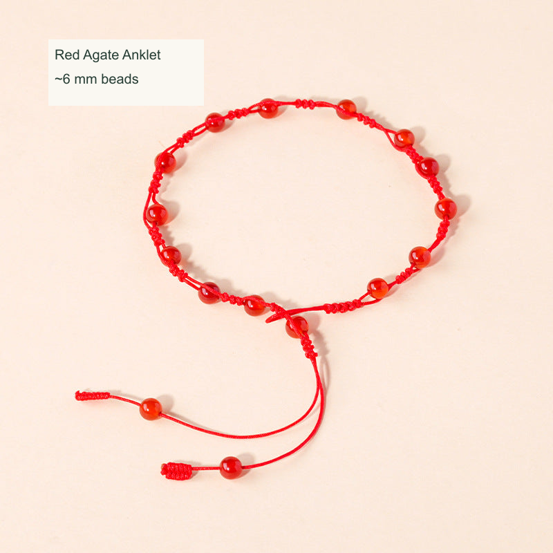Original Chinese knot jewelry style; caption translated to English, actual cord and decorative motifs preserved