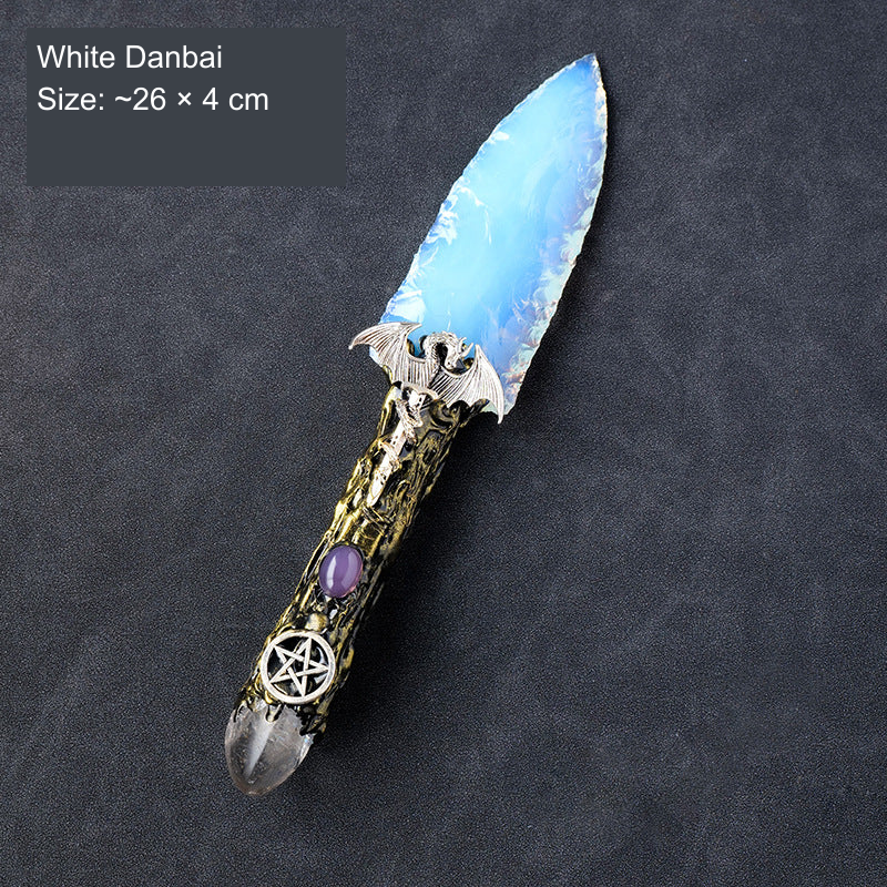 Original photographed collectible option 19 — equivalent English caption: White Danbai; Size: ~26 × 4 cm