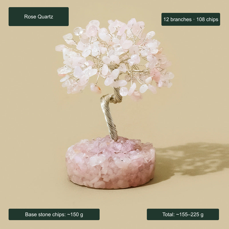 Original mini-tree photo 6 with English supplier labels; size, weights and chip count are supplier references