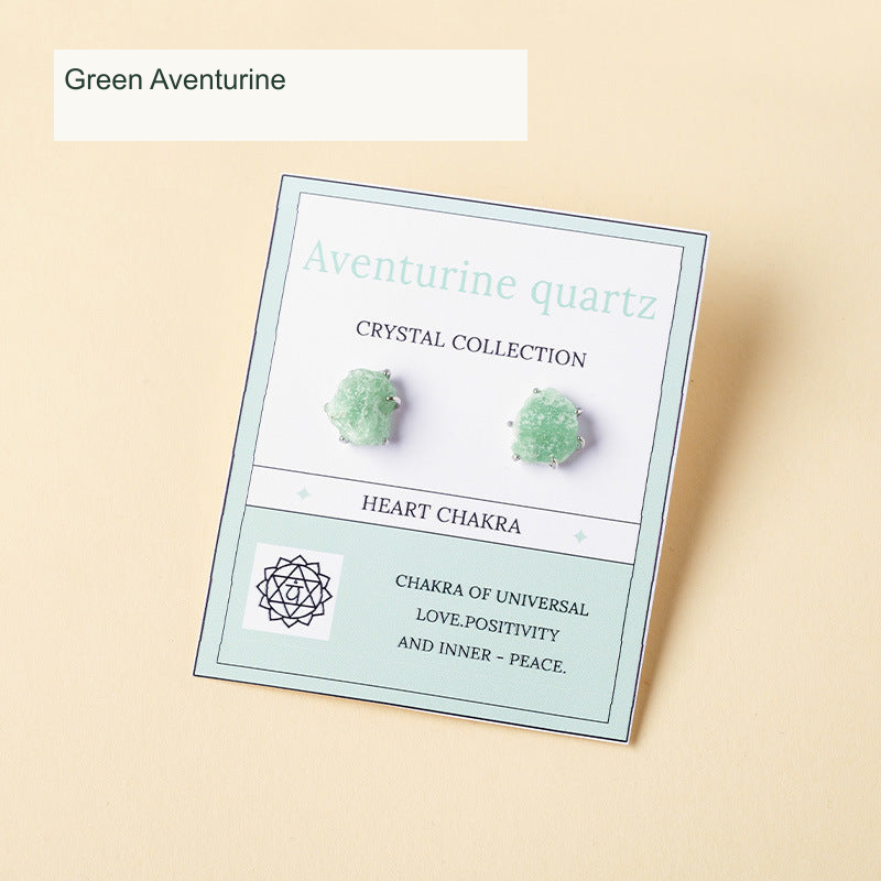 Green Aventurine · Rough-Texture Card Style English image