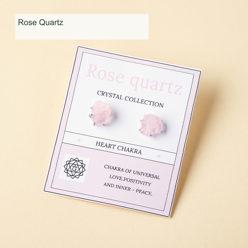 Rose Quartz · Rough-Texture Card Style English image